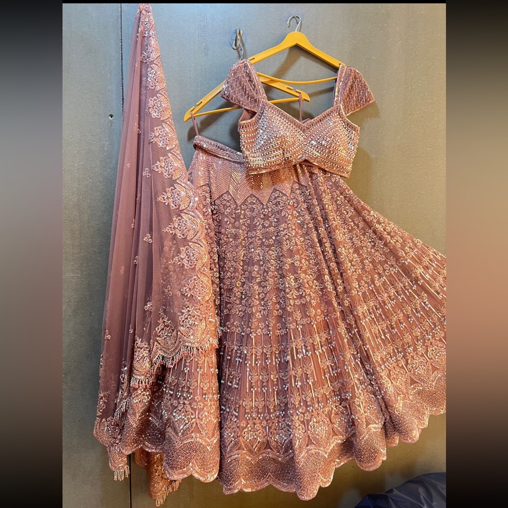 Annu’s Creation - Bridal/Reception Lehenga - No Dupatta